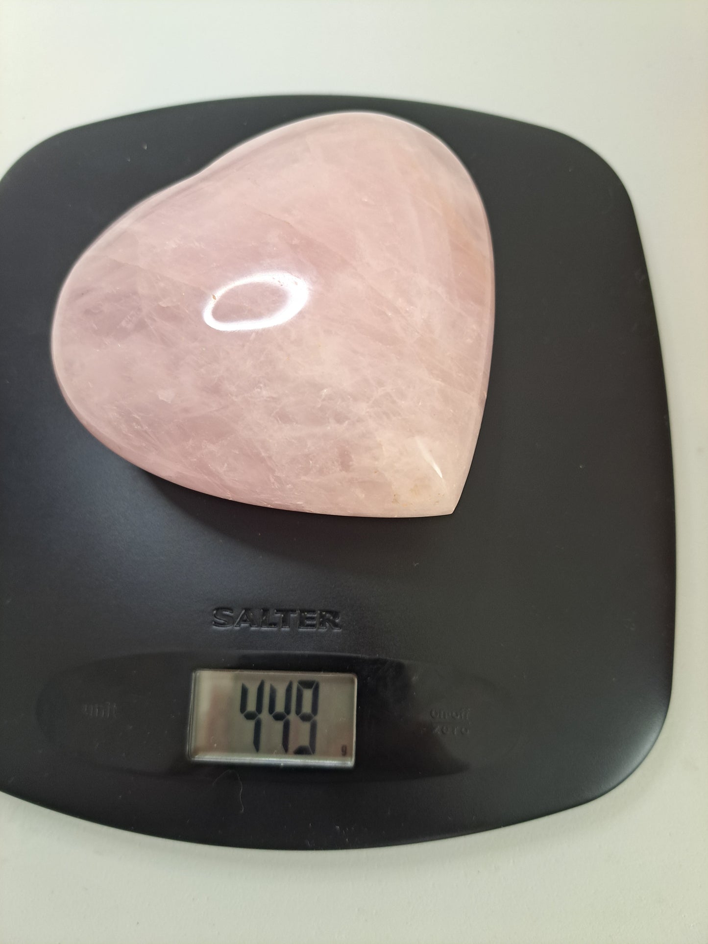 Large Rose Quartz heart