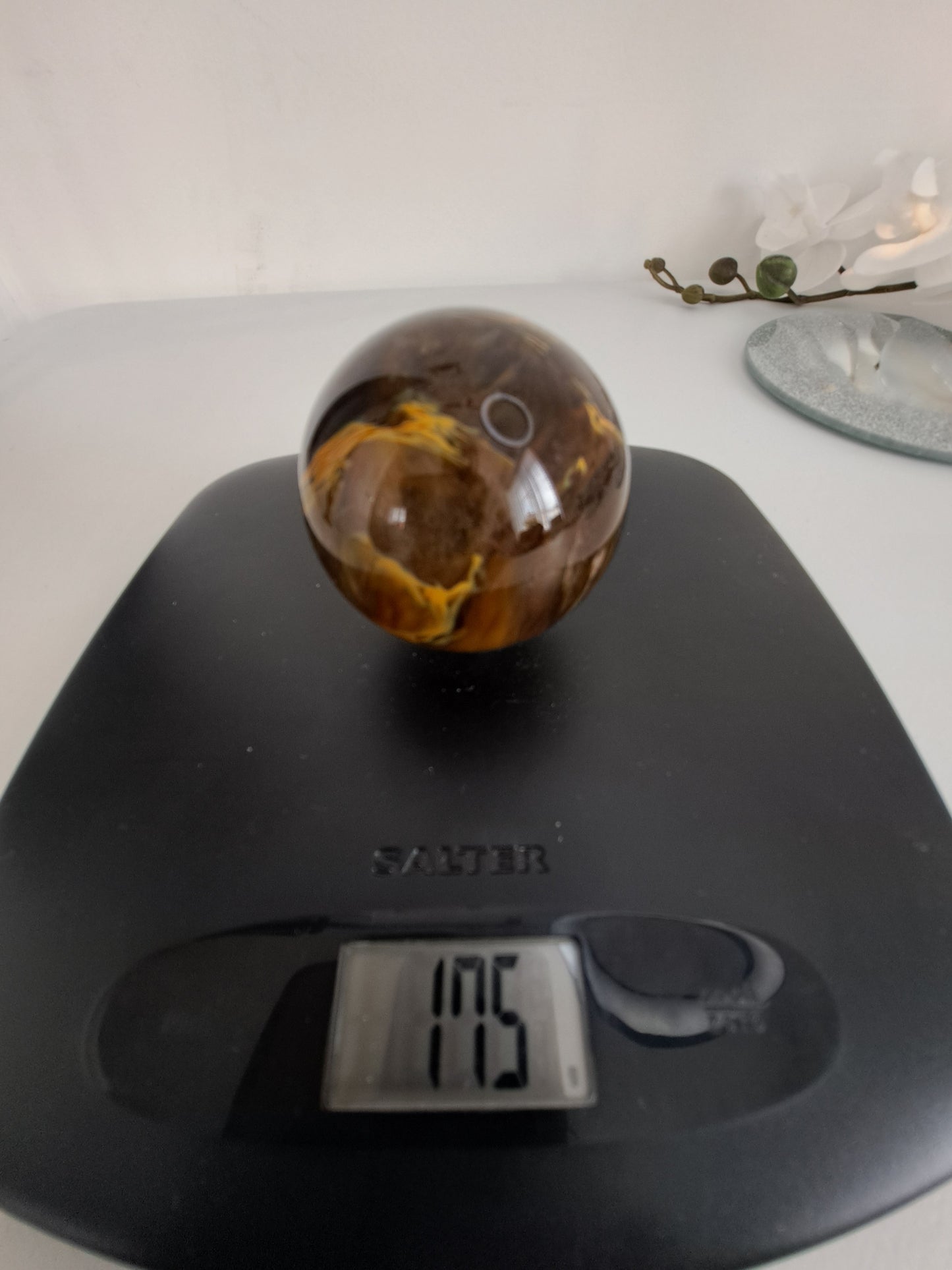 Tigers Eye smelting sphere