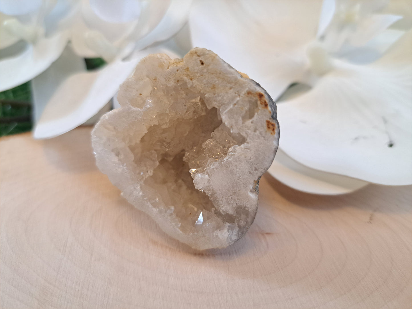 Natural agate raw geode