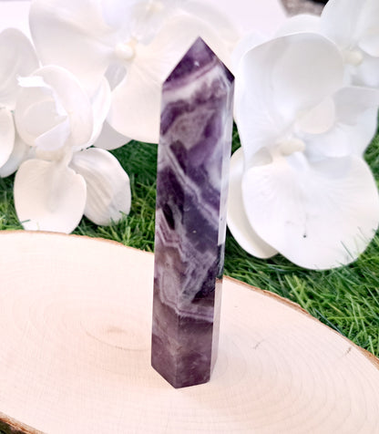 Fantasy amethyst tower