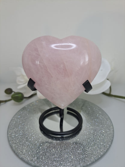 Large Rose Quartz heart