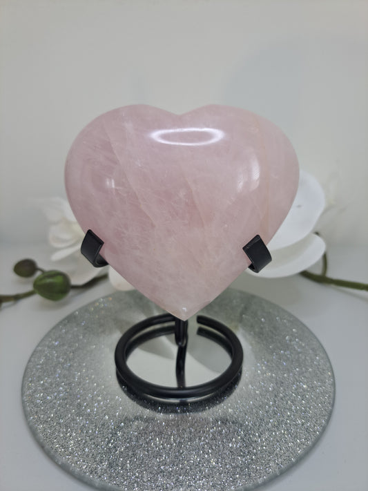 Large Rose Quartz heart