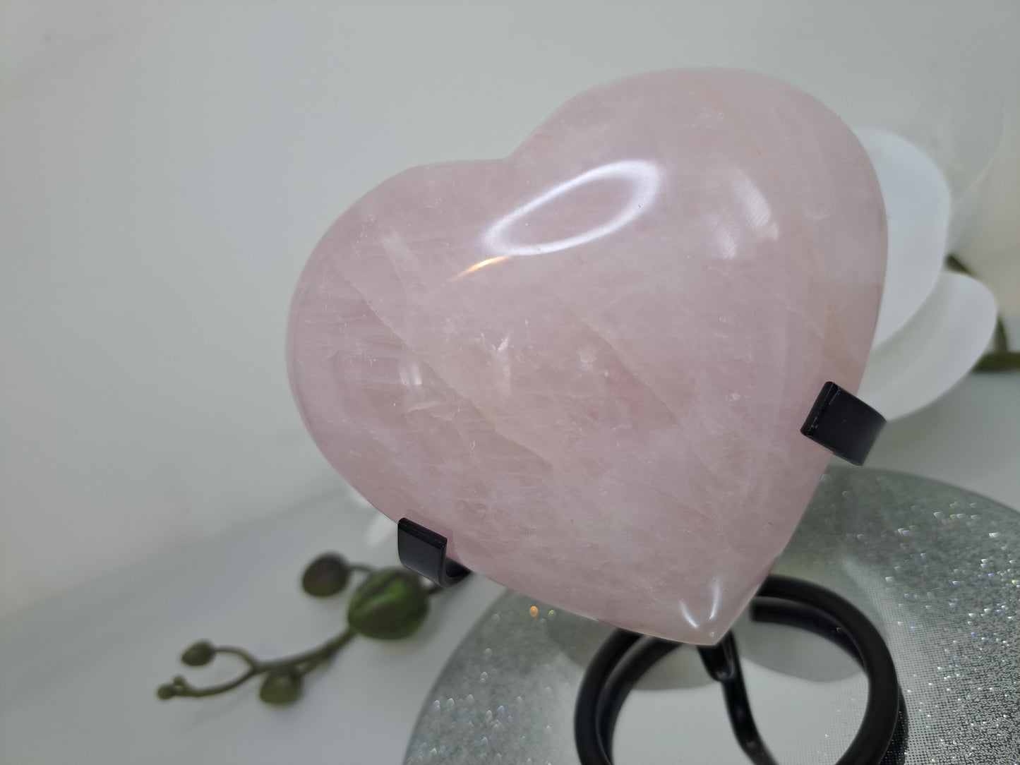 Large Rose Quartz heart