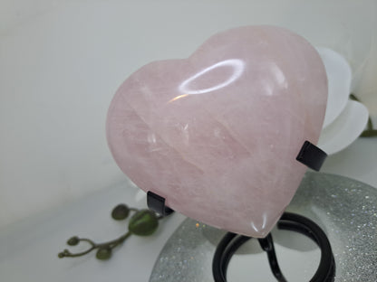 Large Rose Quartz heart