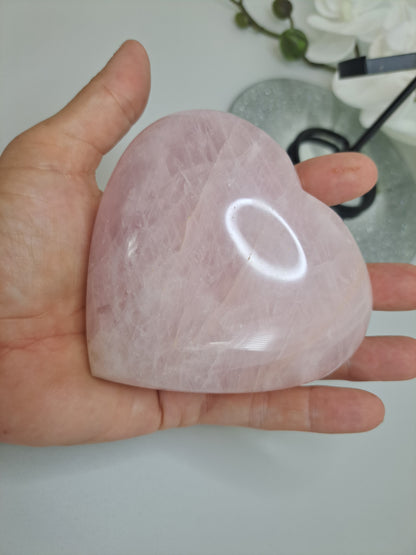 Large Rose Quartz heart