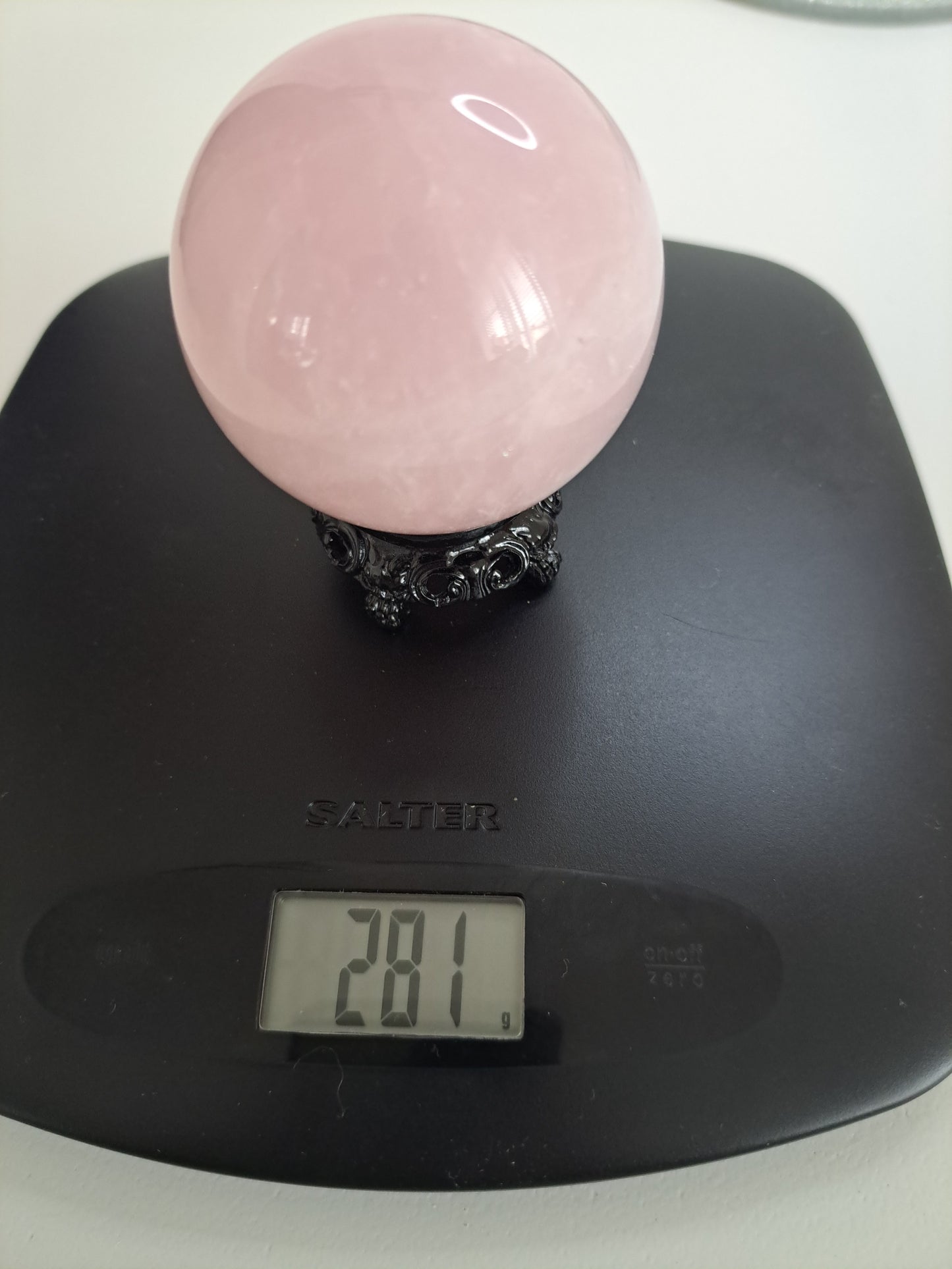 Large Rose Quartz sphere