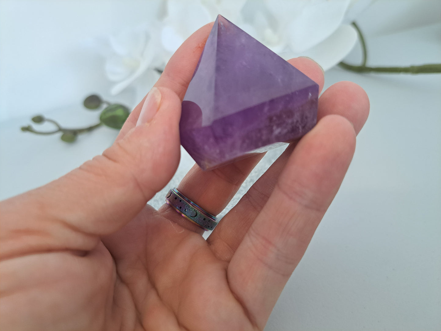 Amethyst small prism