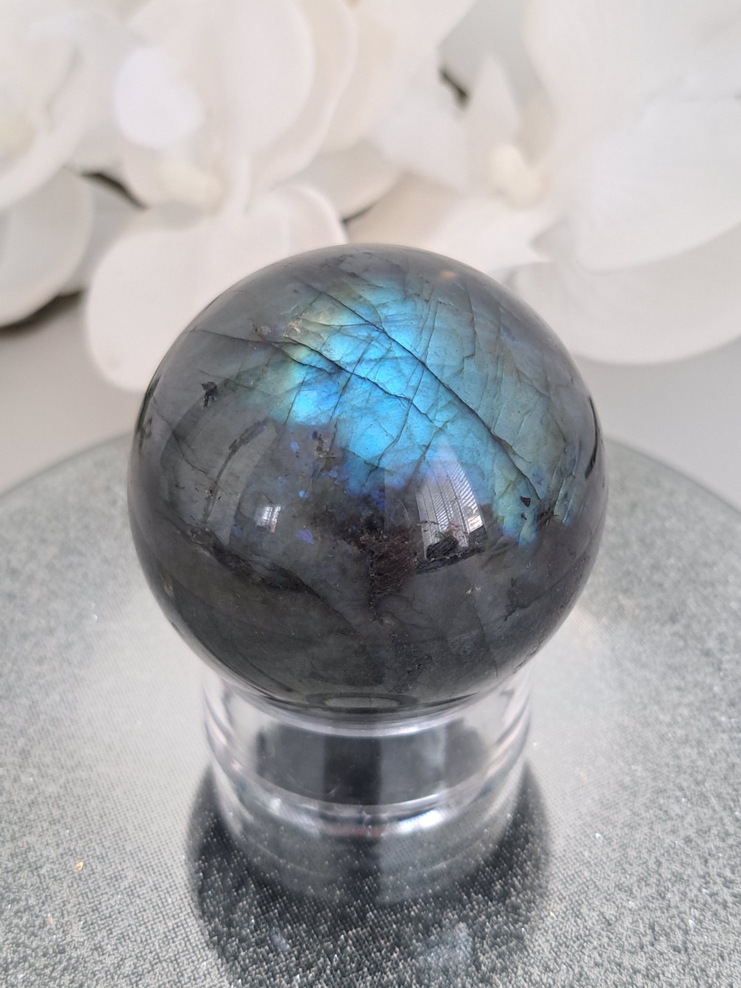 Labradorite sphere