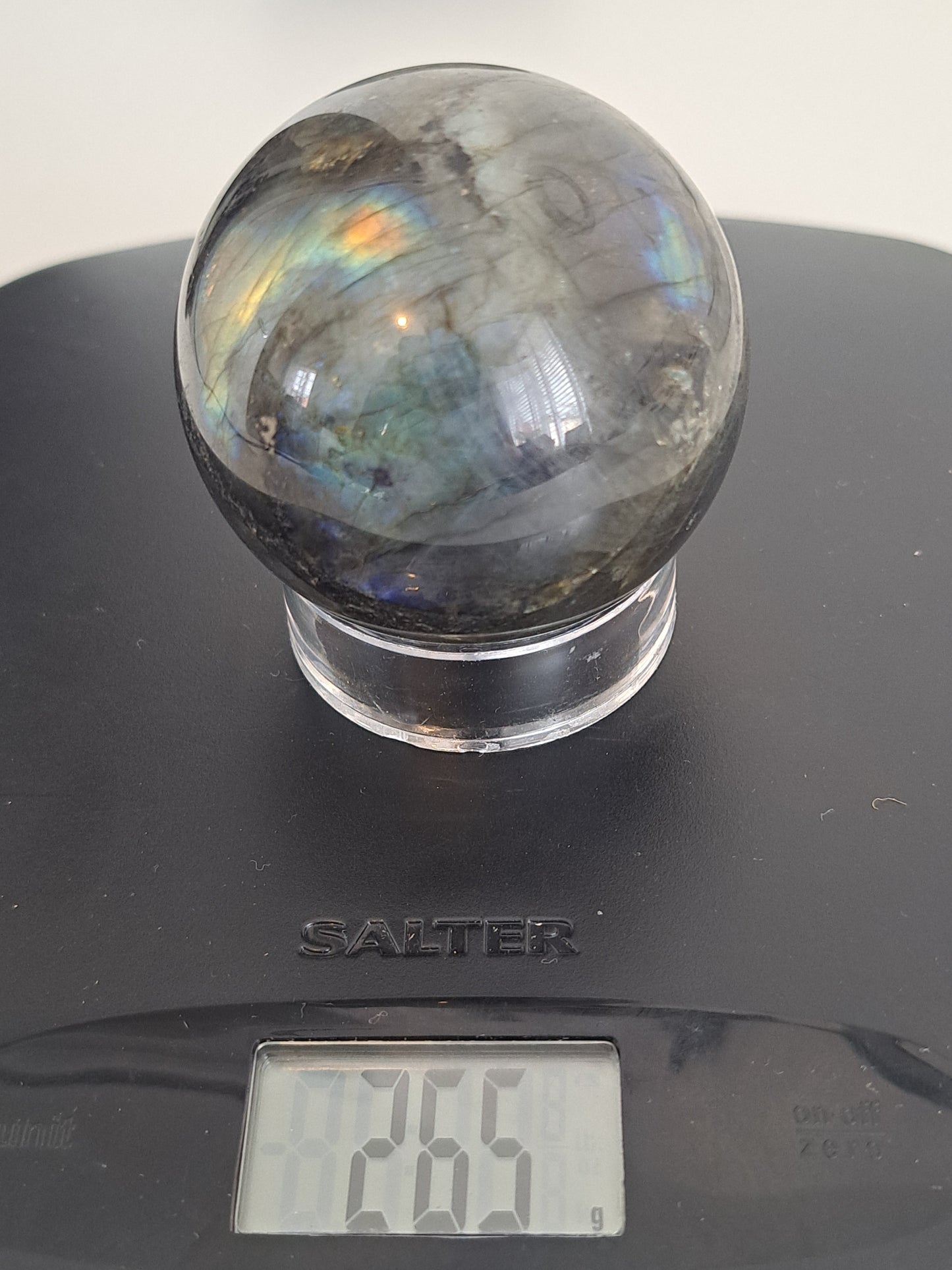 Labradorite sphere