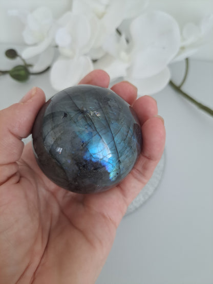 Labradorite sphere