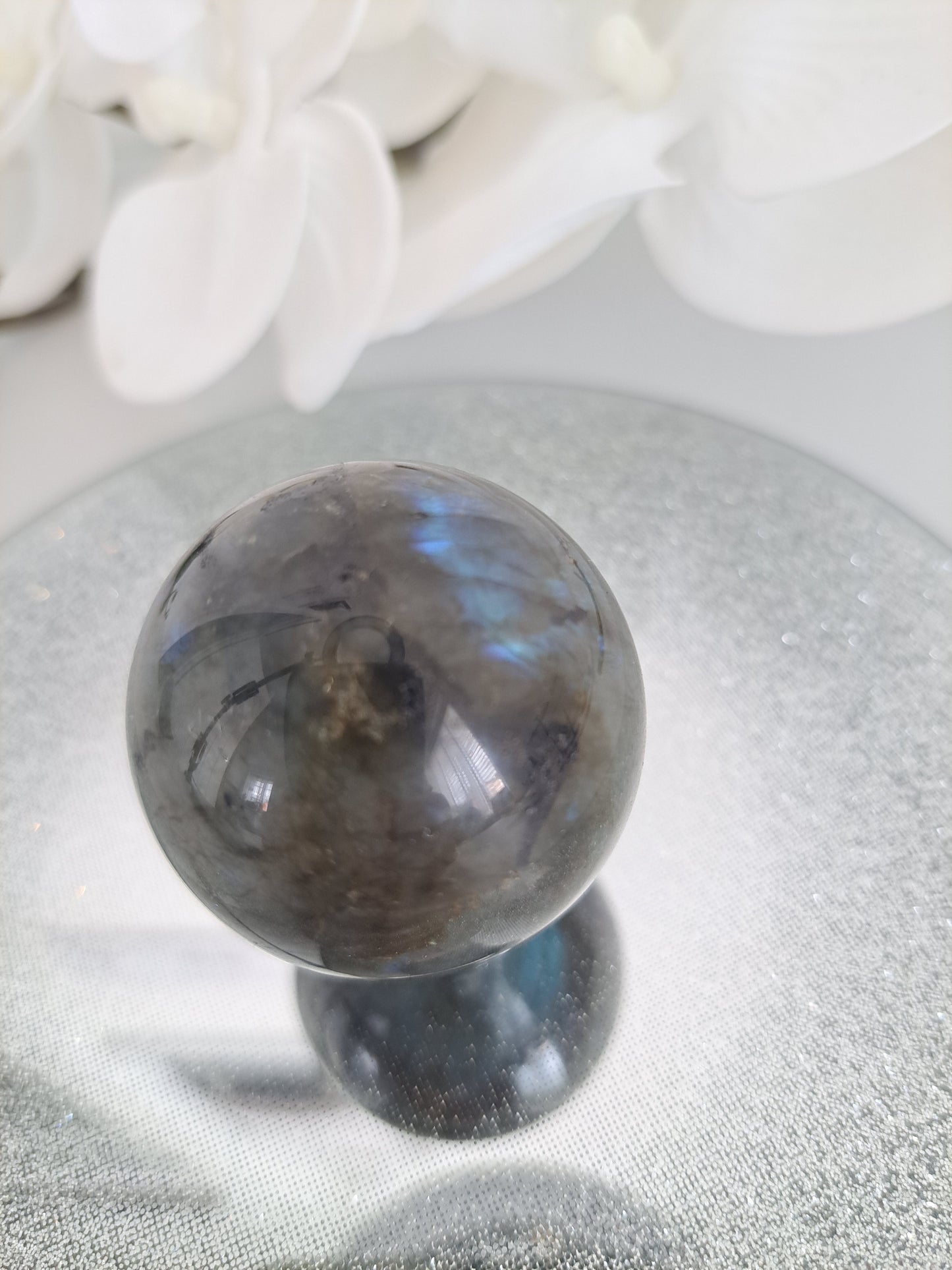 Labradorite sphere