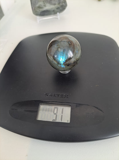Labradorite sphere