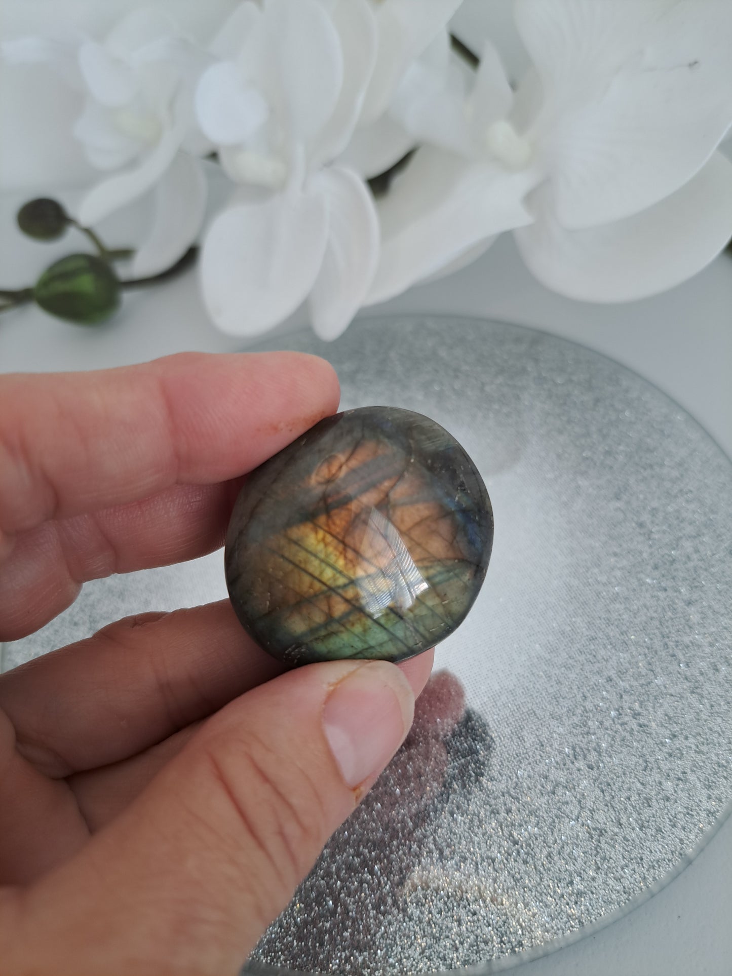 Labrodorite polished stones