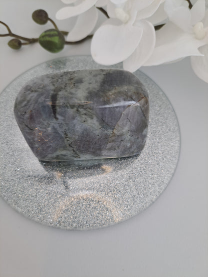 Large purple labradorite chunk