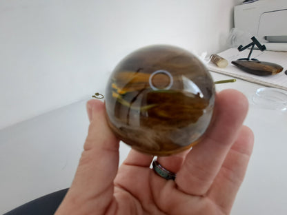 Tigers Eye smelting sphere