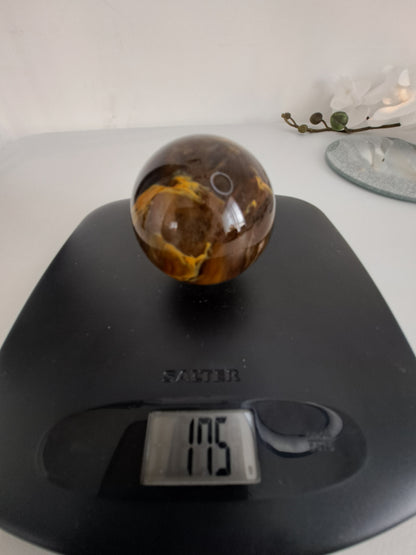 Tigers Eye smelting sphere