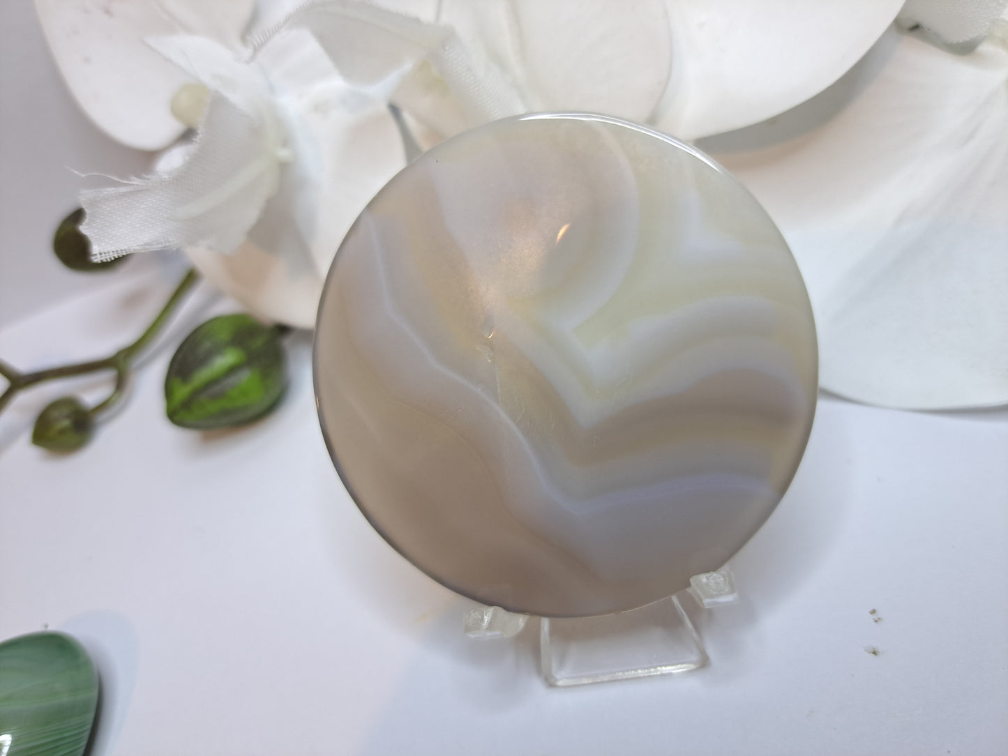 Banded Agate disc