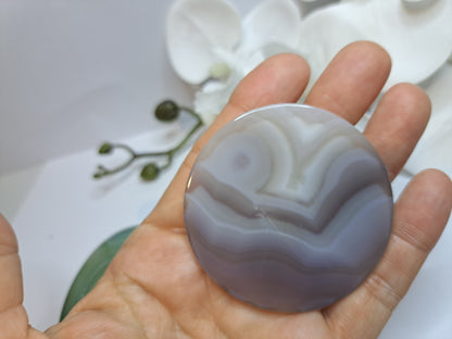 Banded Agate disc