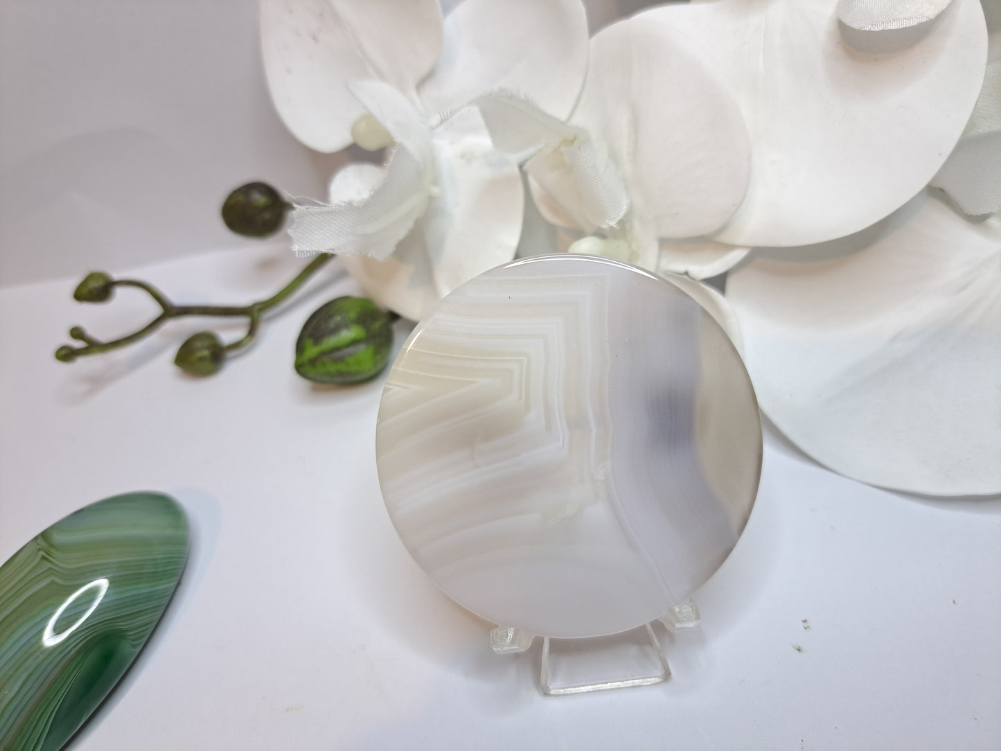 Banded Agate disc