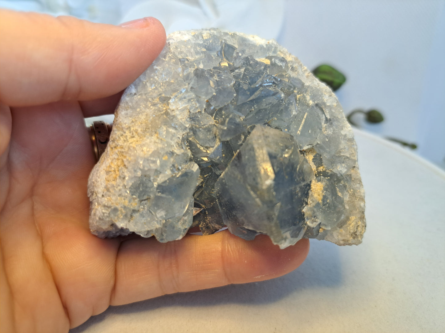 Celestite Geode Cluster