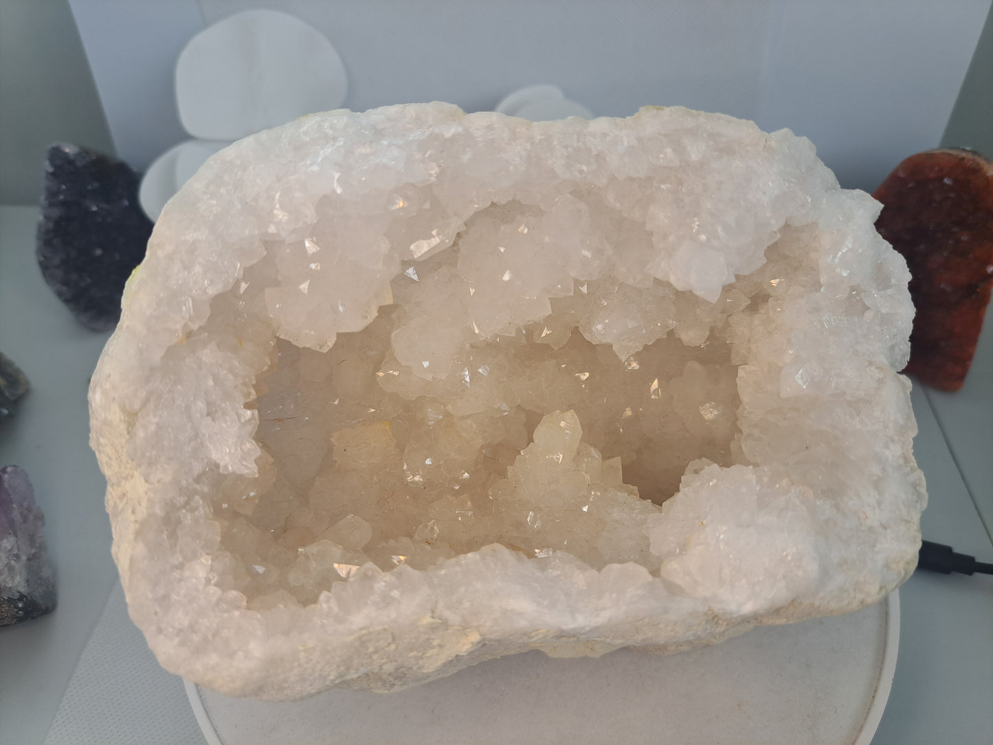 Large Cave Quartz Geode