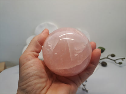 Extra Large Rose Quartz Sphere