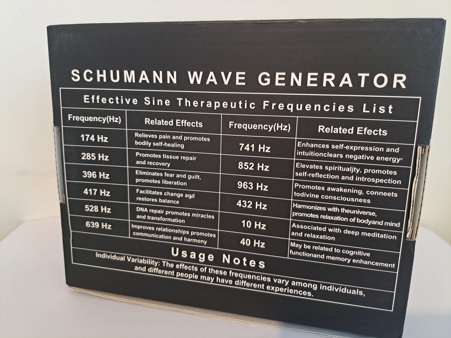 Shumann Resonance Generator
