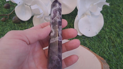 Fantasy amethyst tower