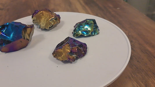 Aura Obsidian raw stone